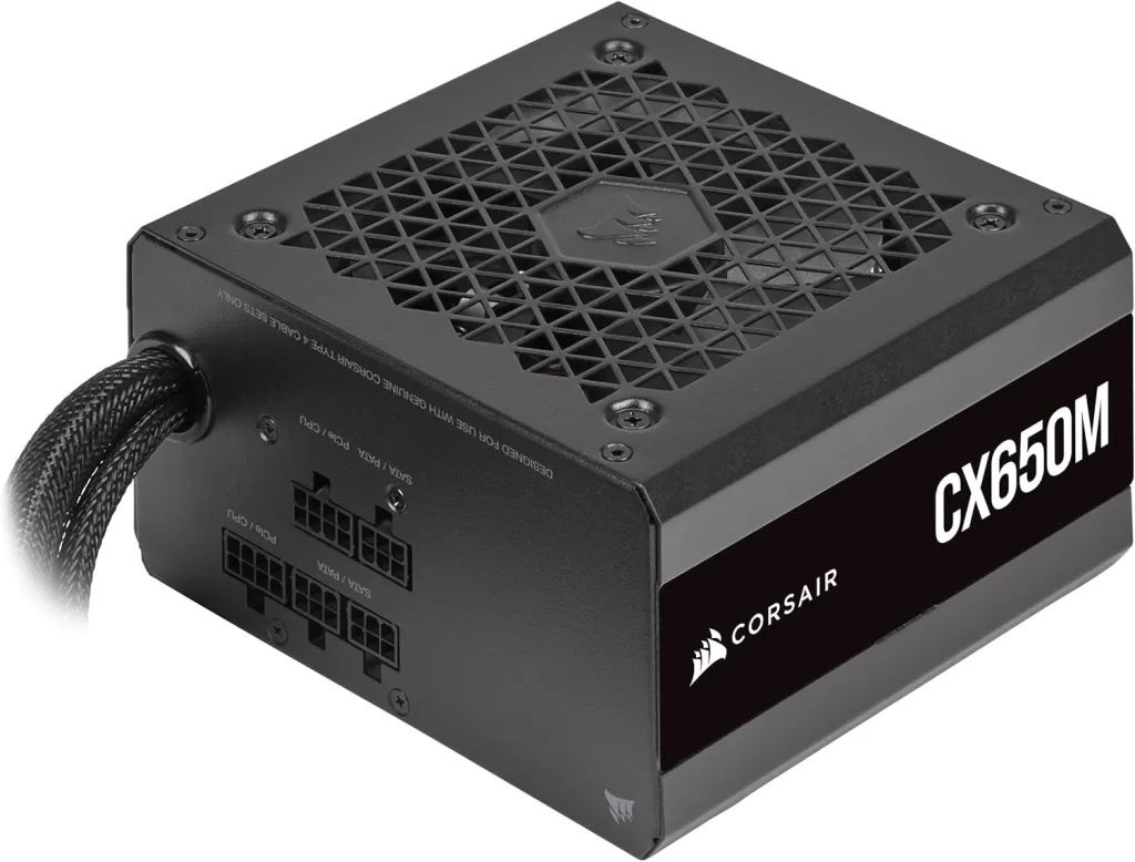 Corsair CX-M Series, CX650M, Modular Power Supply, 80 Plus Bronze
