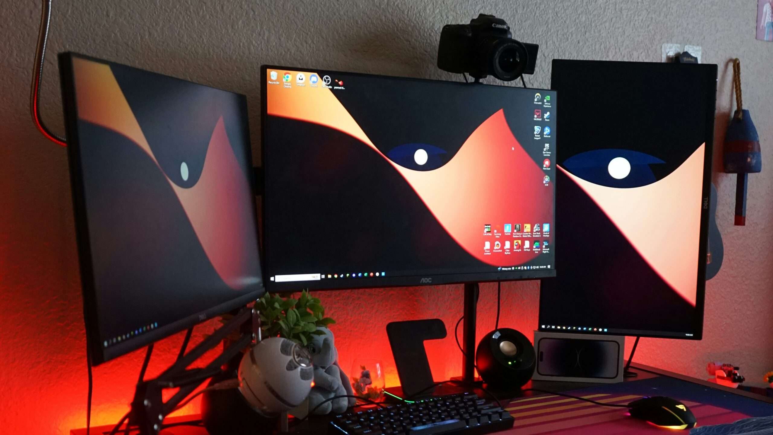 Gaming Monitor Setup